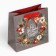Craft square “Happy New Year”, 22 x 22 x 11cm, New Year