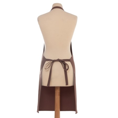 Apron Ethel "Kitchen" 60x70 cm, brown color, 100% cotton, sarzha 220 g/m2-8