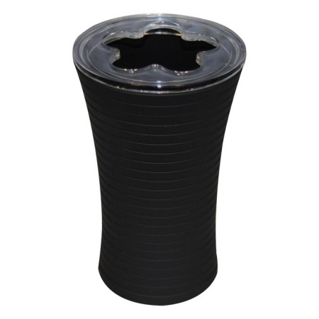 Tower toothbrush cup, black
