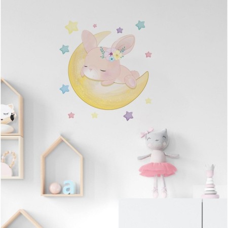 Vinyl sticker "Sweet dreams", interior, with a luminous layer, 30 x 35 cm-2