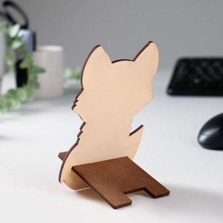 Tax stand "Fox", lamination, 14.6x9.2 cm-2