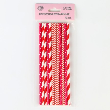 Paper tubes 12 pcs "Girls"-4