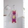 Apron of a kitchen with a photo print "Colorful cat", adjustable, size OS