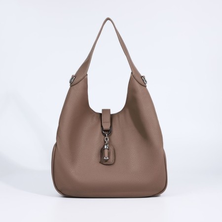 Load bag with lightning, external pocket, brown color