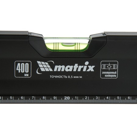 Matrix level, 40 cm, aluminum, ± 0.5 mm/m, reinforced, milled, 3 eyes-2