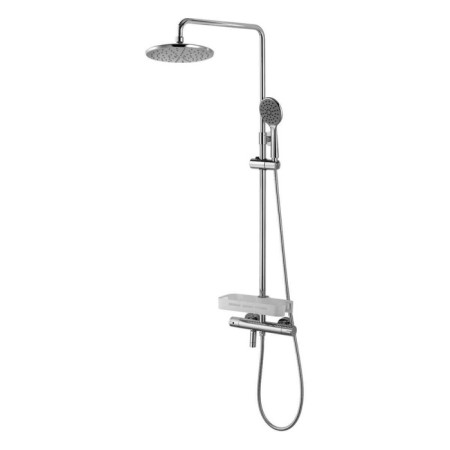 Lemark Yeti LM7010C bath mixer, single -leaf, tropical shower, thermostat, chrome