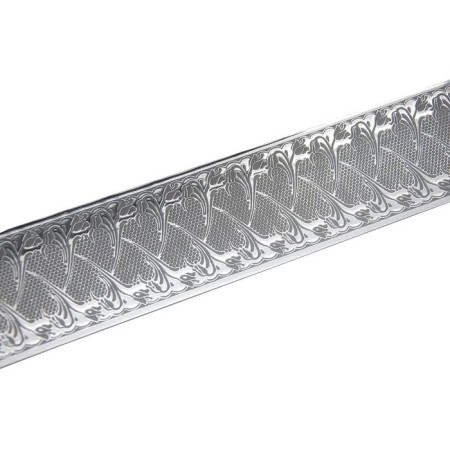Bar for the cornice "Provence", height 7 cm, length 25 m, color graphite silk