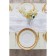 Porcelain Porcelain Dunch Vodlyana "Estet. Gerda ", d = 26 cm, white color