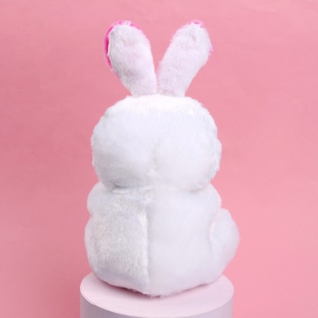 Soft toy "You conquered my heart", Bunny, Mix color-3
