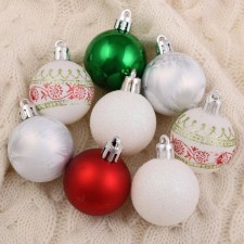 Set of balls plastic D-4 cm, 25 pcs 