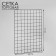 Trading grid 45 × 65 cm, edging 5 mm, bar 3 mm Black color color