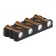 Front Facade "Gloss", FSD-044, 8 W, 3000K, 4 rays, IP65, 220 V, plastic, black