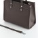 Women's bag with lightning, Textura, average size, brown color