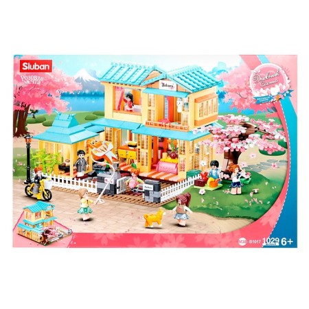 Designer Pink Dream "Country Cottage", 1029 parts-7