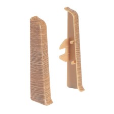 End (pair) for skirting board 85mm 