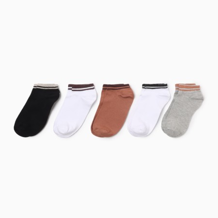 Set of men's shortened socks (5par), district 27