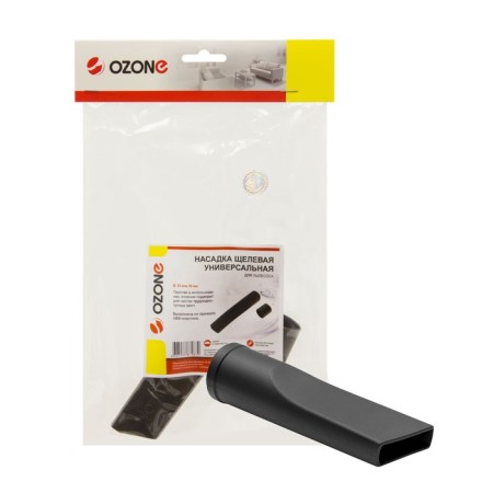 Universal nozzle for a vacuum cleaner OZONE is slit, 135 mm long, 32 and 35 mm under a tube