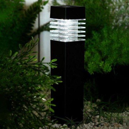 Garden lamp on the sunny battery "Police", 6 × 39 × 6 cm, 1 LED, glow white glow