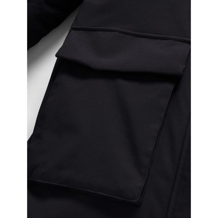 Winter park for a girl, height 146 cm, black color-3