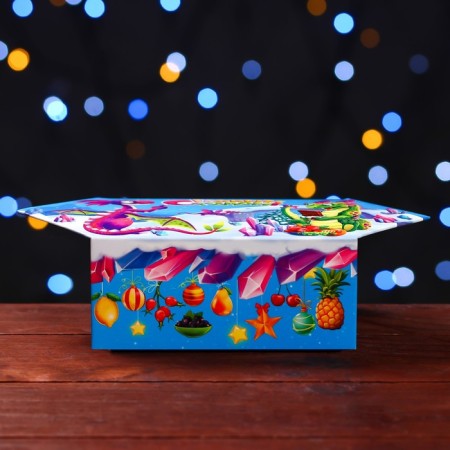 Gift box "Dragon Joy", small candy 9 x 5.8 x 12.8 cm-1