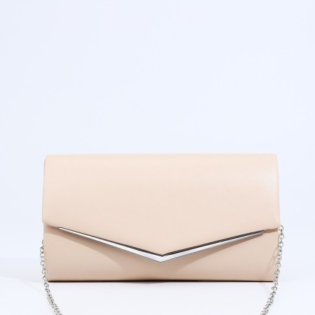 Bag-clate on magnet, beige color