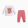 Set: jumper and pants crumb I am “my first ng”, height 62-68 cm, red/white color