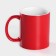Mug ceramic share "chameleon", 320 ml, red color