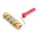 Lom roller, polyester, 180 mm, handle d = 6 mm, d = 48 mm, pile 10 mm