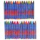 Wax pencils, set of 36 colors, spider-man