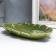 Decorative ceramics plate "Palm sheet 3.2x16x29 cm