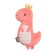 Toy heating pad with cherry bones "Dragon Andryusha", crumbs