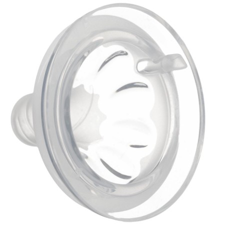 Silicone nipple on a bottle of shg, Ø50mm, +0 months. Physiological No. 1-5