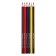 Pencils 6 colors Erichkrause "Jolly Friends", wood, hexagonal, euro suspension
