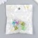 Decor for creativity plastic "Fruit mix in a glass" MIX 1.5x1.5x3.5 cm