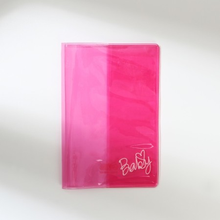 Cover for passport from color PVC "Baby"-3