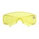 Protective scrap glasses, yellow, open type, shockproof material
