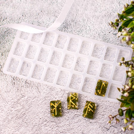 Form Silicone universal "runes" 27 pcs.