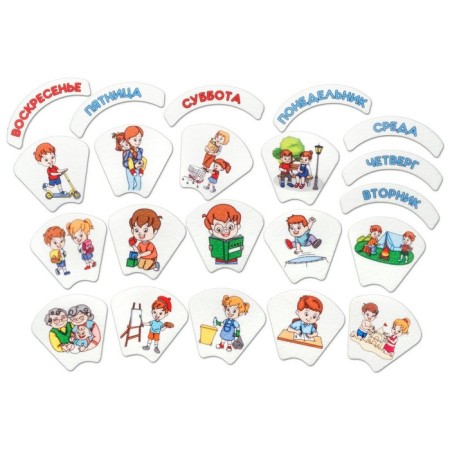 Didactic rug "Days"-2