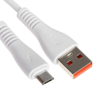 ONE Depot S01V, microUSB - USB, 2.4 A, 1 meter, white