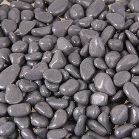 Soil for the aquarium "Galki color, gray" 800g FR 8-12 mm