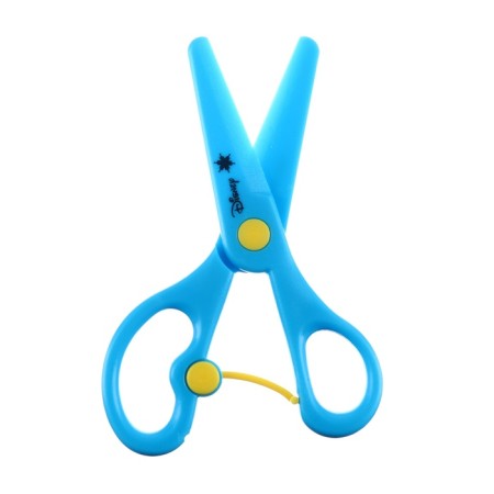 Baby scissors 13 cm, two -tone pens, cold heart, mix-2