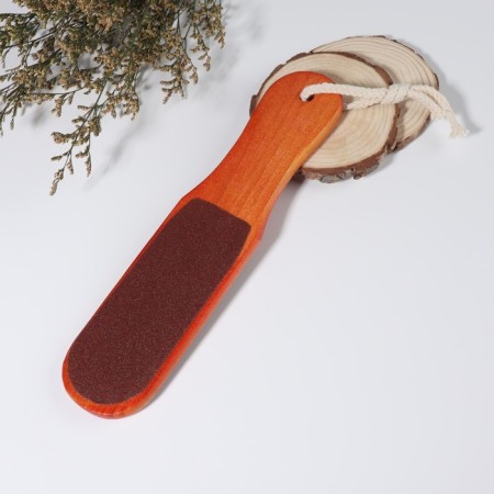 Feet heaps, sandpaper, bilateral, 26 cm, wooden-3