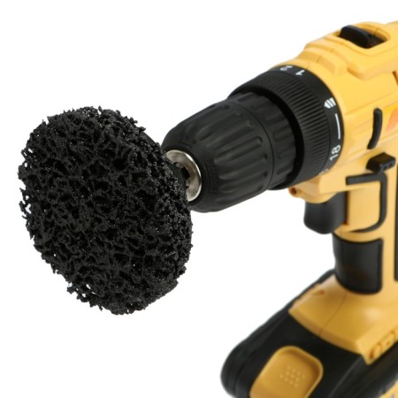 A set of tundra circles, 2 coral, petal, grinding, 75 mm, with an adapter, 5 pcs.-4