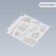 Stencil plastic "Military arsenal" 13x13 cm