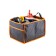 Organizer in the trunk of a car, folding, 2 compartments + pocket, size 38 × 31 × 25