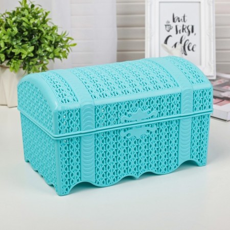 Container for storage with a lid "Knitting", 24 × 14 × 14 cm, color mix-2