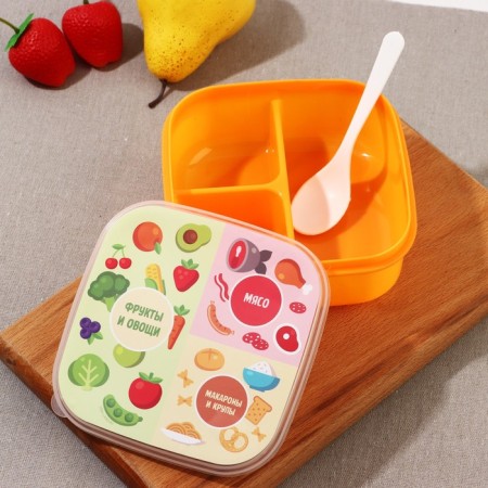 Lunch-Box "Separate nutrition", 14.5 x 6 cm-1