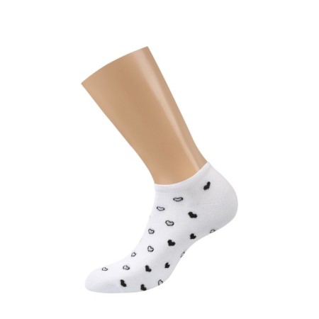 Women's socks Mini Trend, size 39-41, Bianco color-1