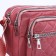 Cross-Bodi Bag with zipper, external pocket, pink color