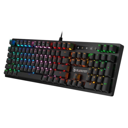Keyboard A4Tech Bloody B820r Blue S mechanical black USB for Gamer LED (B820R Black (BL 10045-8